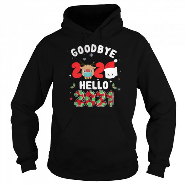 Goodbye 2020 Toilet Paper Santa Hello 2021 Classic Mens T-shirt - Image 6