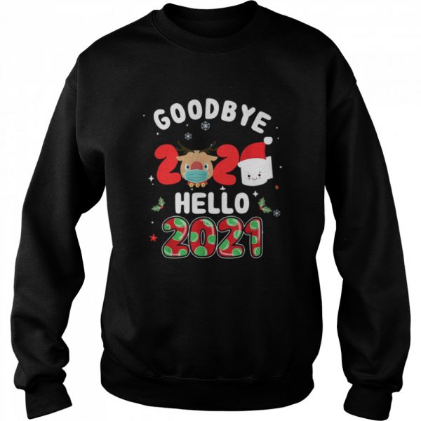 Goodbye 2020 Toilet Paper Santa Hello 2021 Classic Mens T-shirt - Image 5