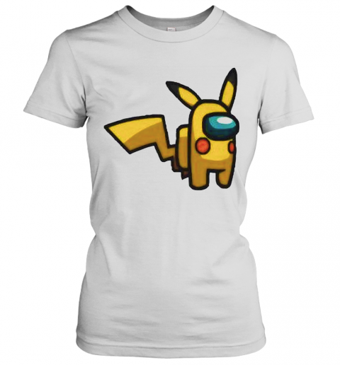 Impostor Among US Pikachu T-Shirt Classic Mens T-shirt - Image 3
