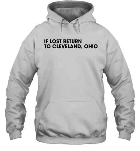 In Lost Return To Cleveland Ohio T-Shirt Classic Mens T-shirt - Image 6