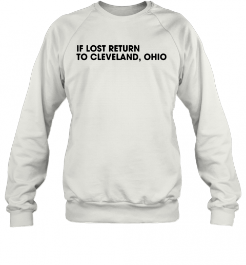 In Lost Return To Cleveland Ohio T-Shirt Classic Mens T-shirt - Image 5