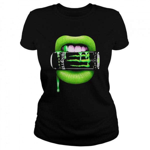 Mouth shut monster Classic Mens T-shirt - Image 3