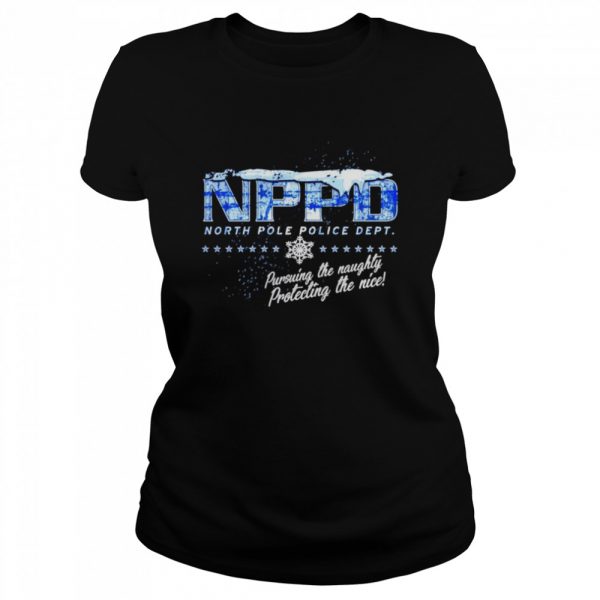 NPPD north pole police dept pursuing the naught protecting the nice shirt - Image 2