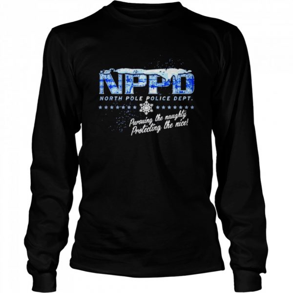 NPPD north pole police dept pursuing the naught protecting the nice shirt - Image 3