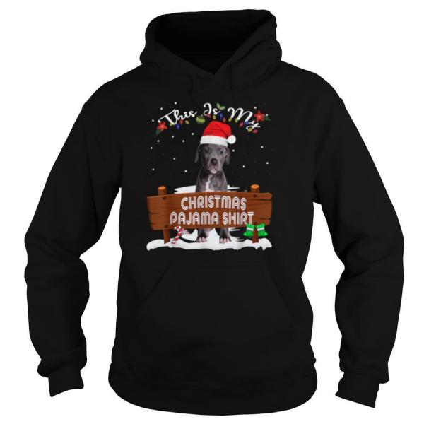 Pitbull Santa This Is My Christmas Pajama Shirt Christmas shirt - Image 5