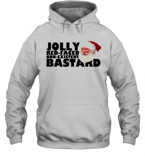Santa Jolly Red Faced Non Existent Bastard T-Shirt Classic Mens T-shirt - Image 6