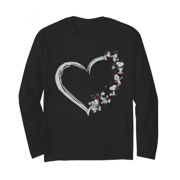 Snoopy Love Heart Merry Xmas shirt - Image 4