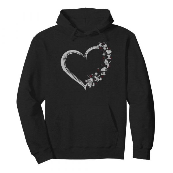 Snoopy Love Heart Merry Xmas shirt - Image 6