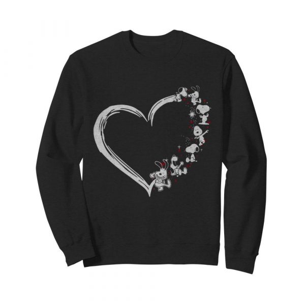 Snoopy Love Heart Merry Xmas shirt - Image 5