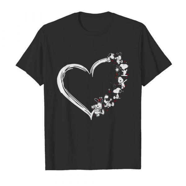 Snoopy Love Heart Merry Xmas shirt - Image 2