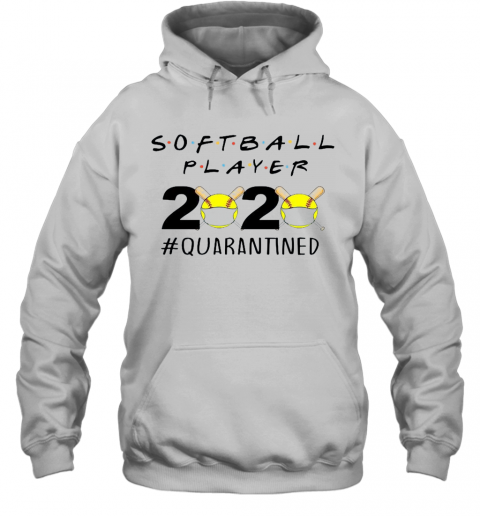 Softball Player 2020 Quarantined T-Shirt Classic Mens T-shirt - Image 6