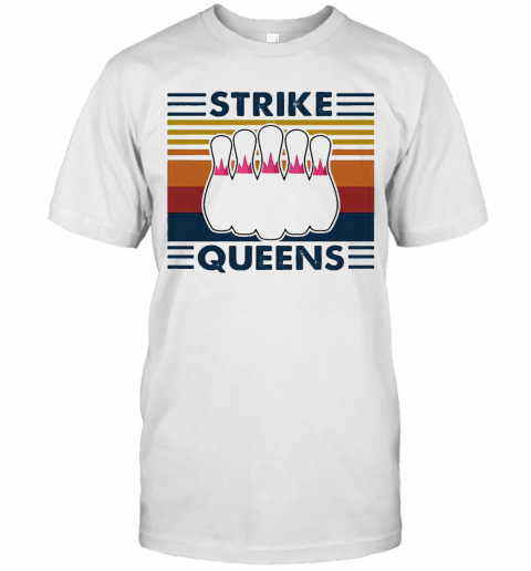 Strike Queens Vintage Retro T-Shirt Classic Mens T-shirt