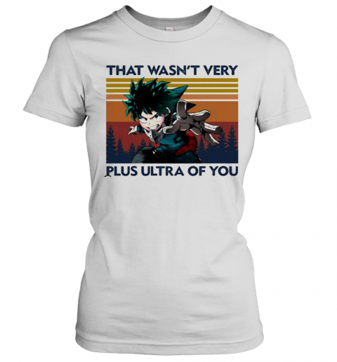 That WasnT Very Plus Ultra Of You Vintage T-Shirt Classic Mens T-shirt - Image 3