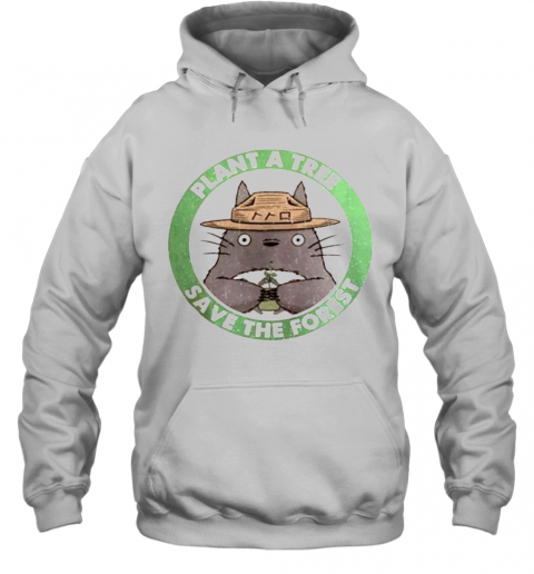 Totoro Plant A Tree Save The Forest T-Shirt Classic Mens T-shirt - Image 6