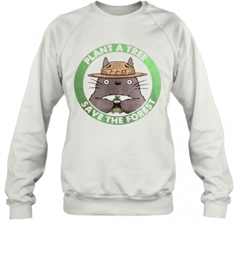 Totoro Plant A Tree Save The Forest T-Shirt Classic Mens T-shirt - Image 5