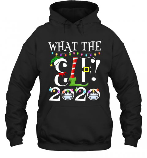 WHAT THE ELF 2020 Christmas Elf Matching Family Pajama T-Shirt Classic Mens T-shirt - Image 6