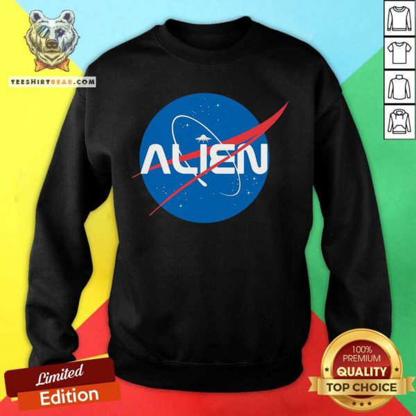 Awesome Alien NASA Explorer Shirt - Image 4