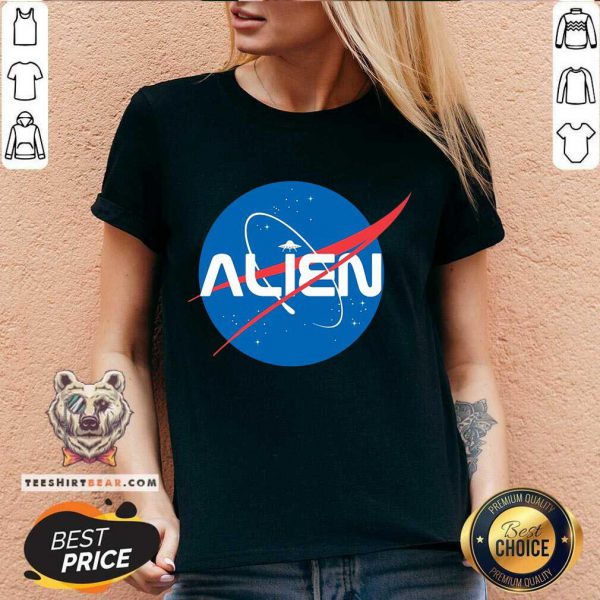 Awesome Alien NASA Explorer Shirt - Image 2