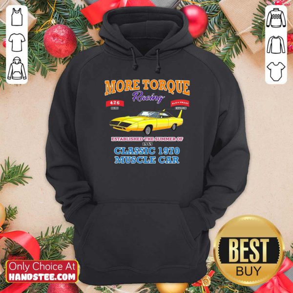 Awesome Classic Muscle Car Torque Garage Hot Rod Shirt - Image 2