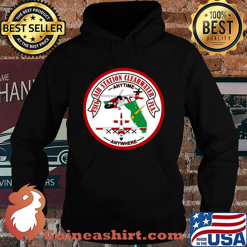 Coast Guard Air Station Clearwater Florida Anywhere Shirt Hoodie