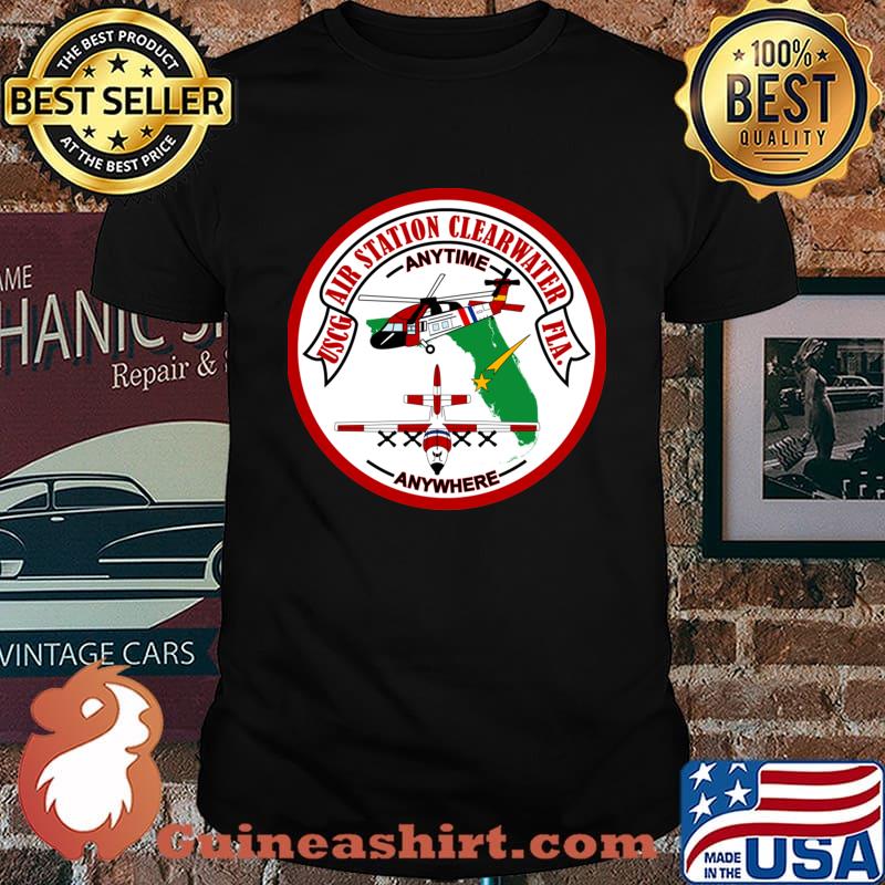 Coast Guard Air Station Clearwater Florida Anywhere Shirt