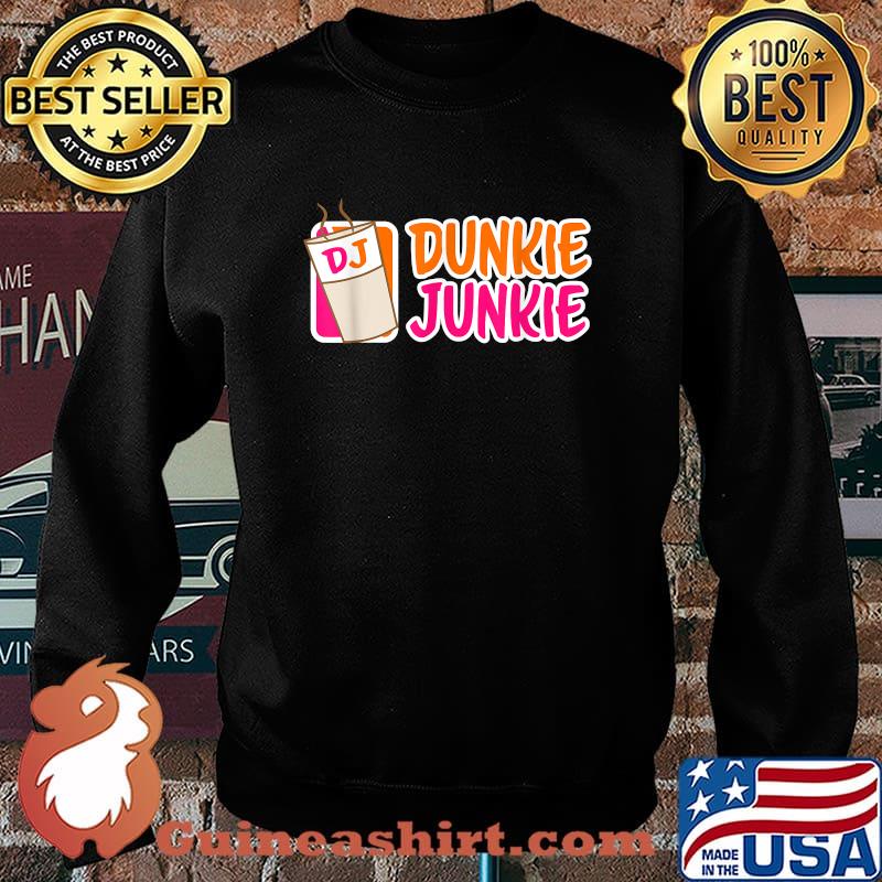 Donut And Coffee Lover Dunkie Junkie Shirt Sweater
