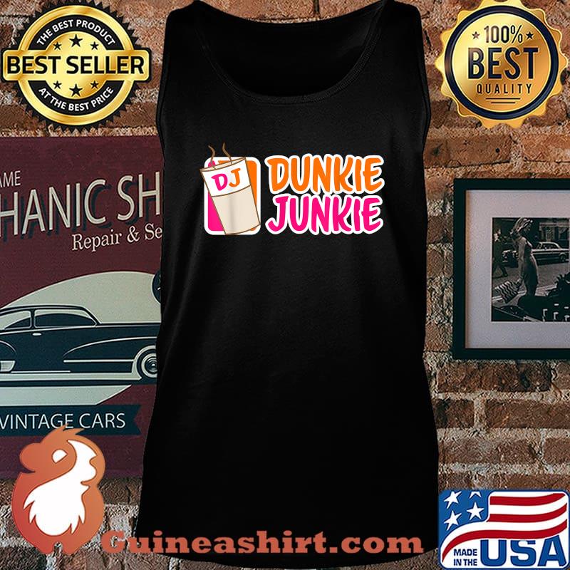 Donut And Coffee Lover Dunkie Junkie Shirt Tank top