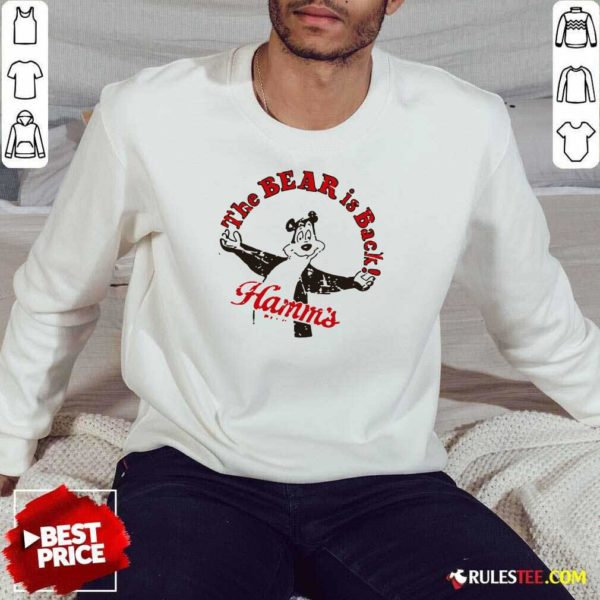 Funny Cool Retro Hamms Beer Bear Is Back Shirt - Image 5
