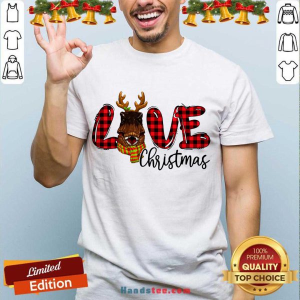 Funny T-Rex Christmas Red Plaid Christmas Pajama Family Shirt