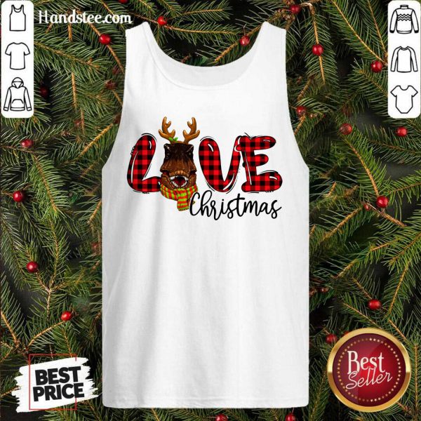 Funny T-Rex Christmas Red Plaid Christmas Pajama Family Shirt - Image 3