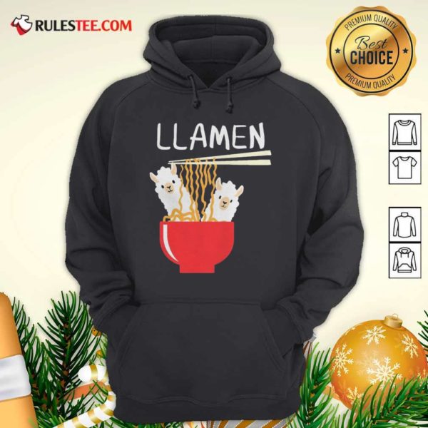 Good Llama Eat Llamen Shirt - Image 2