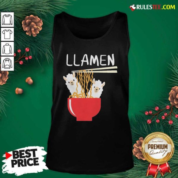 Good Llama Eat Llamen Shirt - Image 4