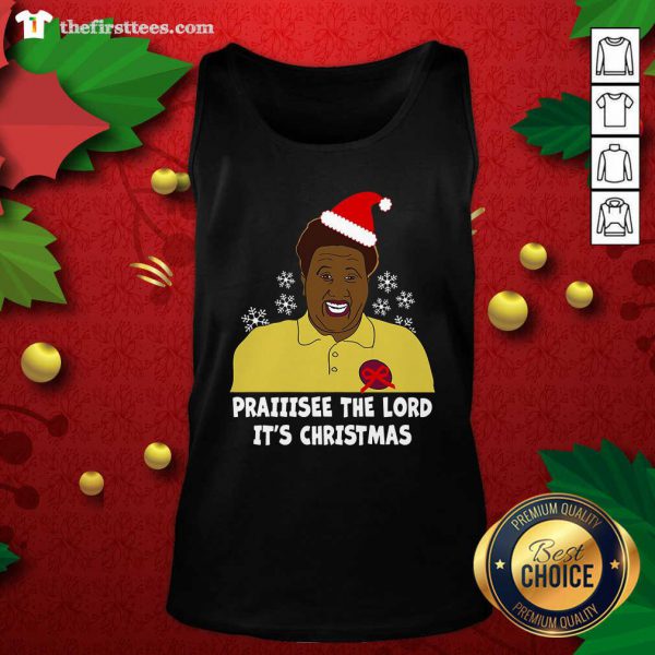 Good Santa Hellur Praise The Lord Its Christmas Shirt - Image 4