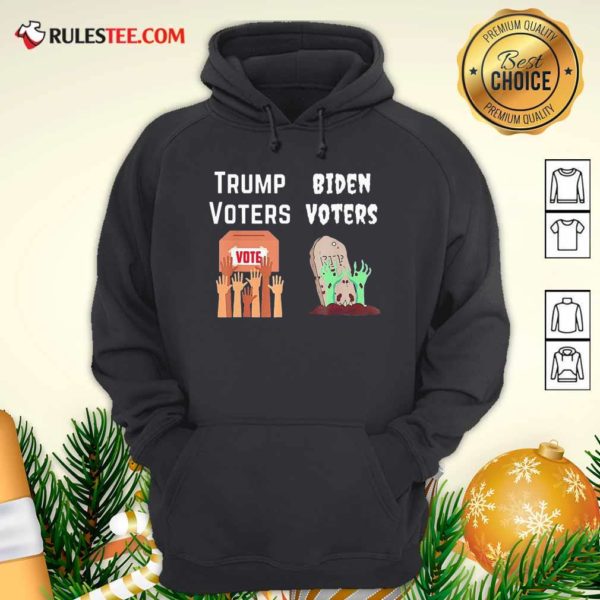 Good Trump Voters Against Biden Voters Shirt - Image 2
