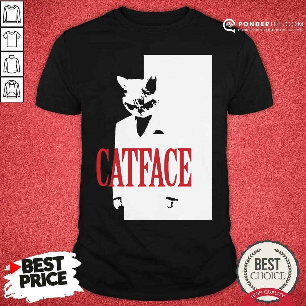 Happy Cat Face Shirt