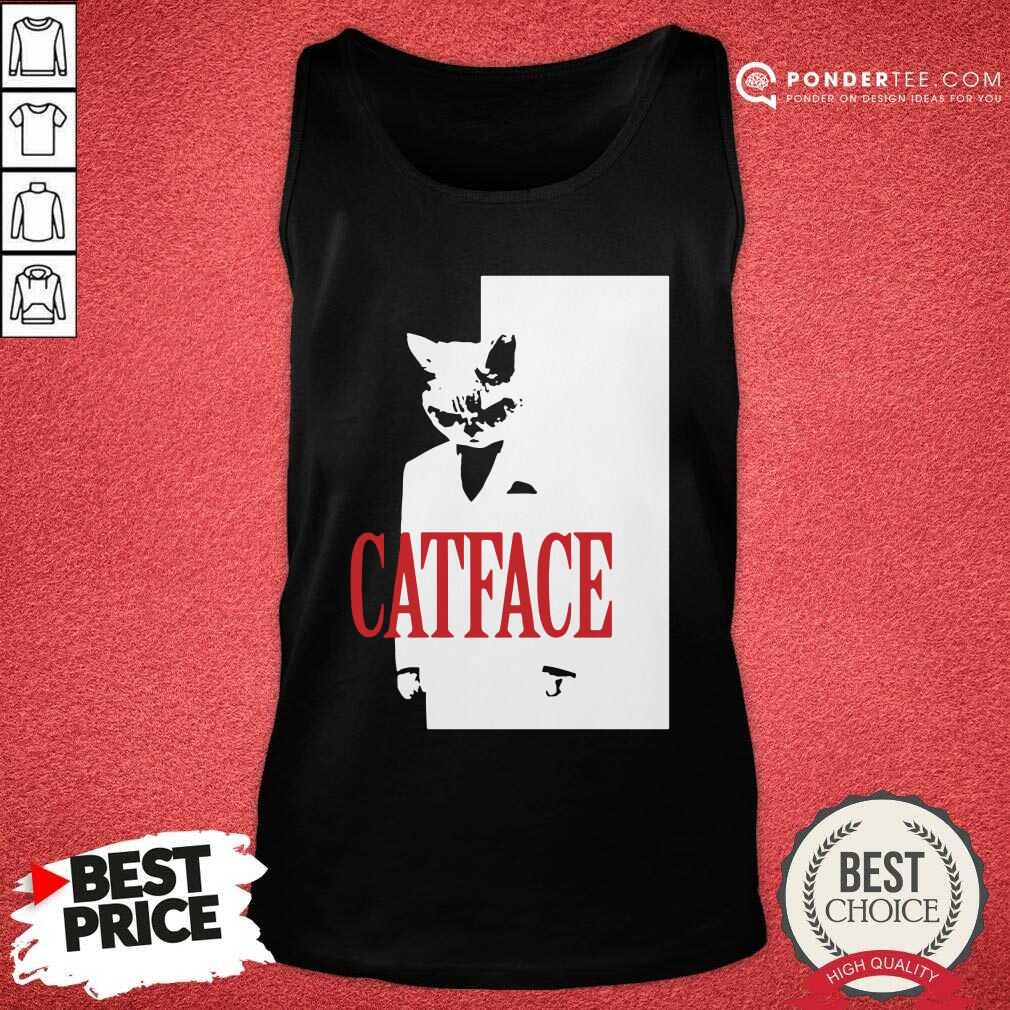 Happy Cat Face Shirt - Image 2