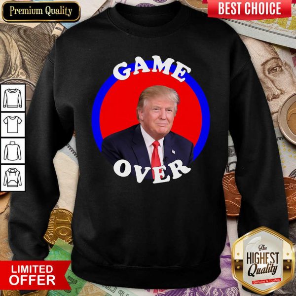 Happy Game Over Donald Trump President Election Shirt - Image 4