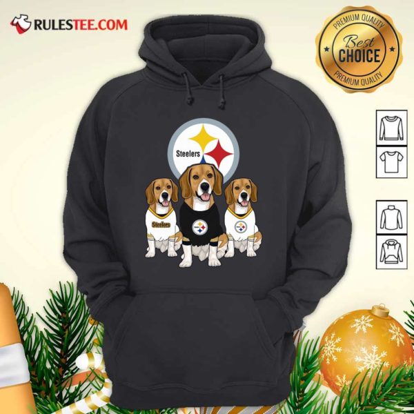 Hot Beagle Pittsburgh Steelers Logo Shirt - Image 2