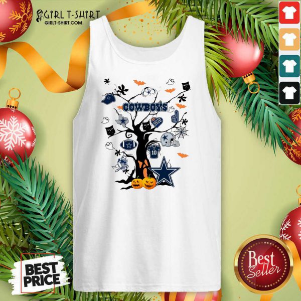 Hot Dallas Cowboys And Ghost On Tree Shirt - Image 4