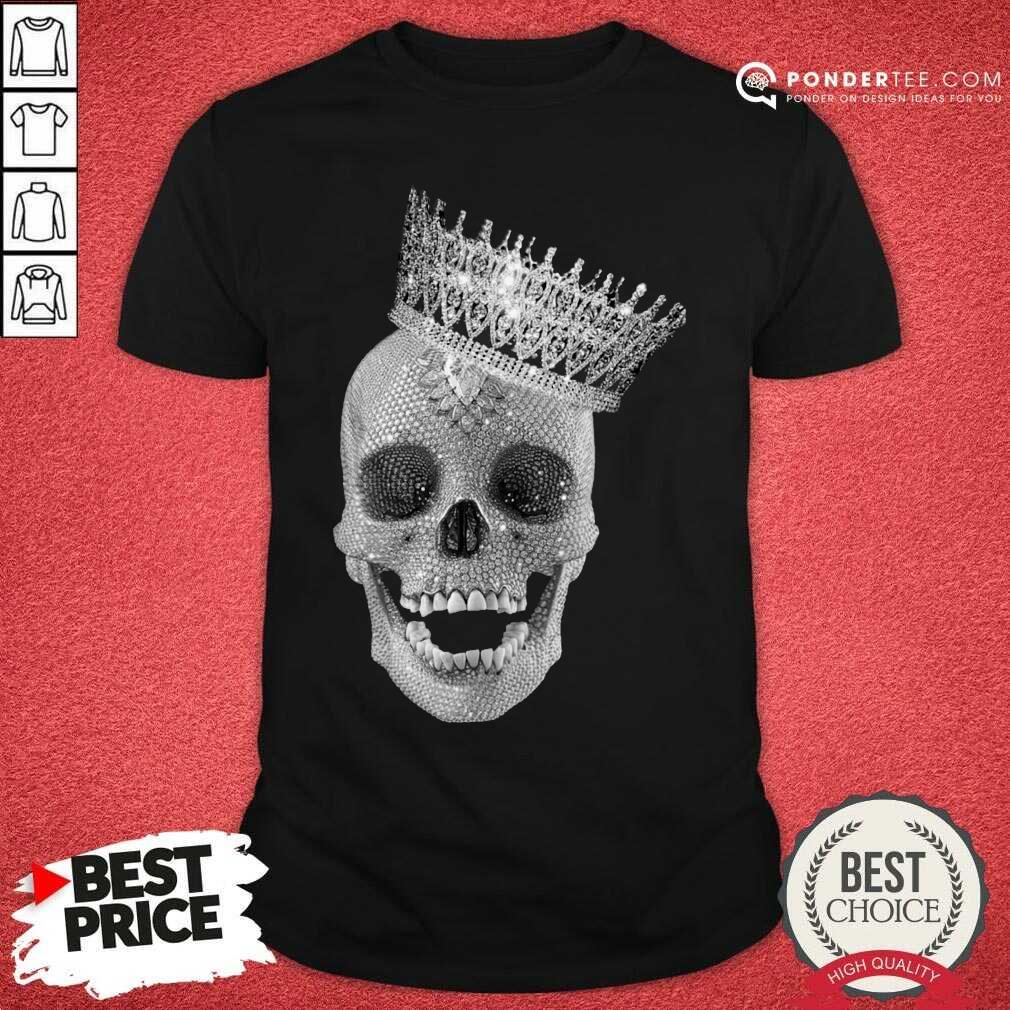 Nice Skull Queen Diamond Shirt