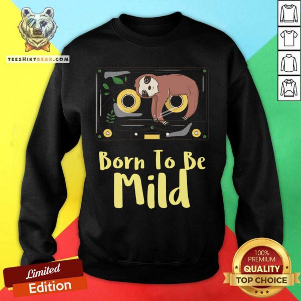 Official Born To Be Mild Design For Dark Colors T-Shirt - Image 4