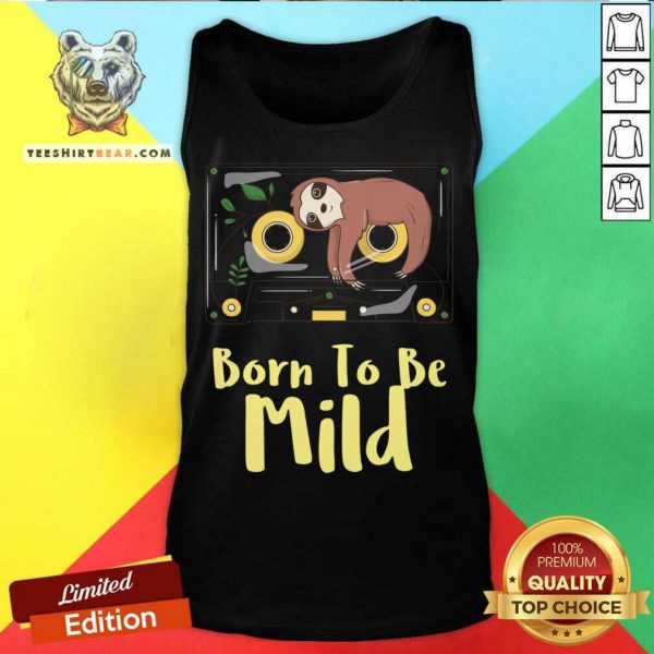 Official Born To Be Mild Design For Dark Colors T-Shirt - Image 3