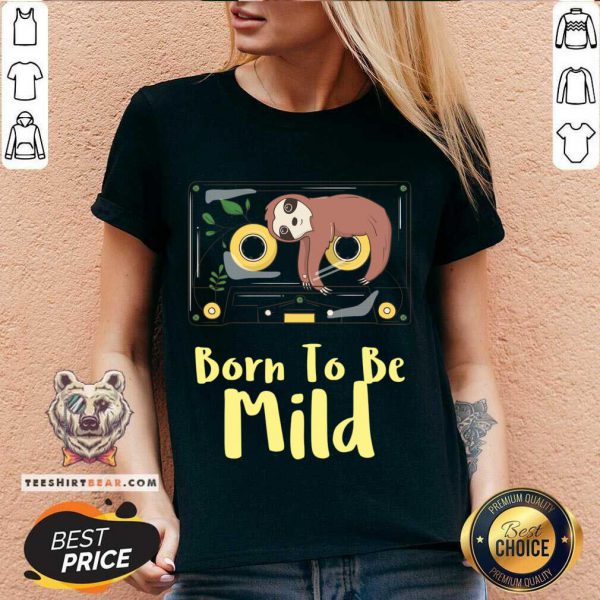 Official Born To Be Mild Design For Dark Colors T-Shirt - Image 2