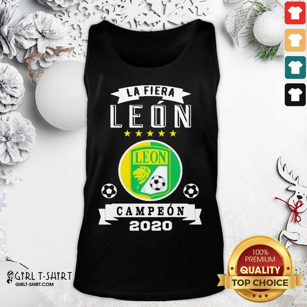 Official Club Leon Campeon 2020 Futbol Mexicano La Fiera Shirt - Image 3