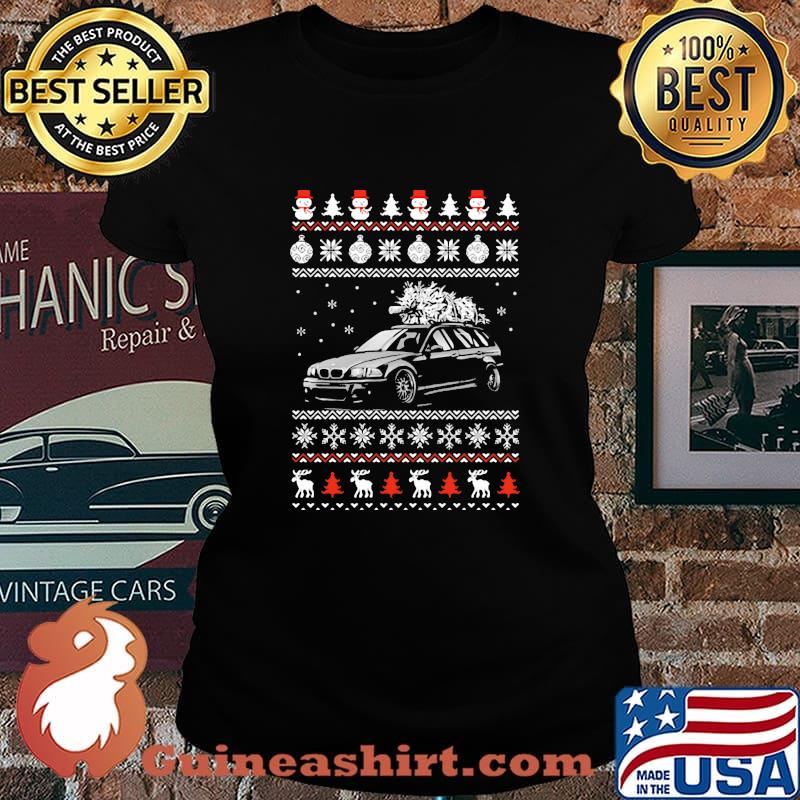Official E46 Touring Christmas s Laides tee