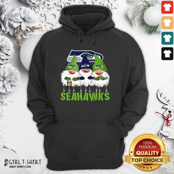 Official Gnomies Seattle Seahawks Christmas Shirt - Image 5