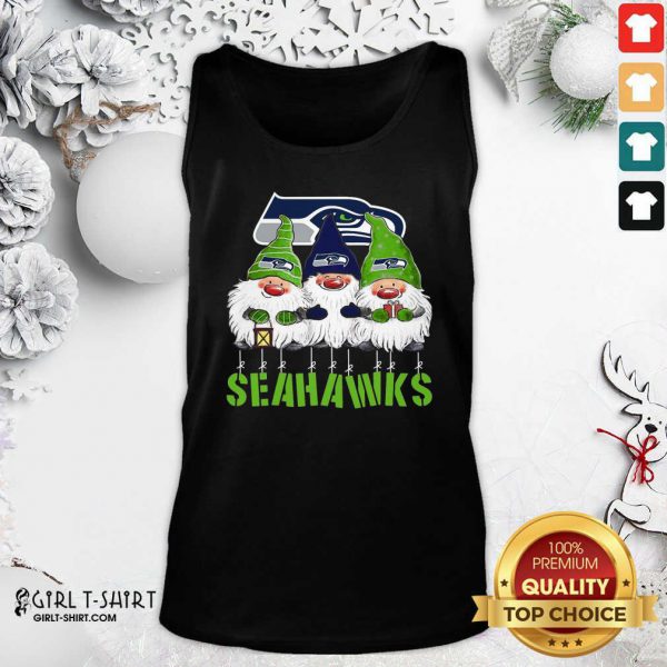 Official Gnomies Seattle Seahawks Christmas Shirt - Image 3