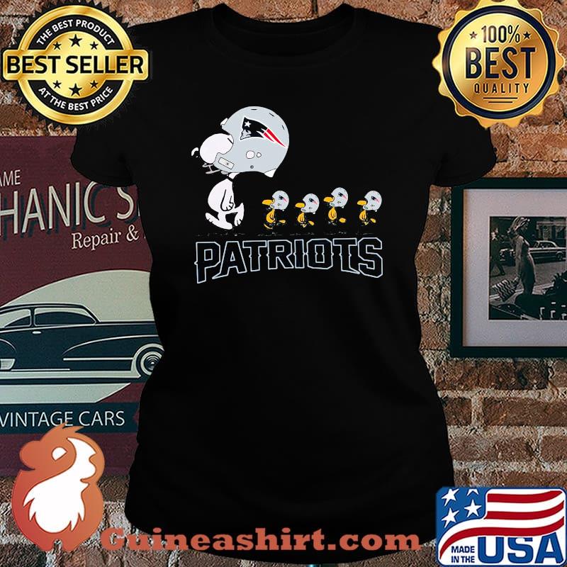 Official Patriots Snoopy And Woodstock Shirt Laides tee