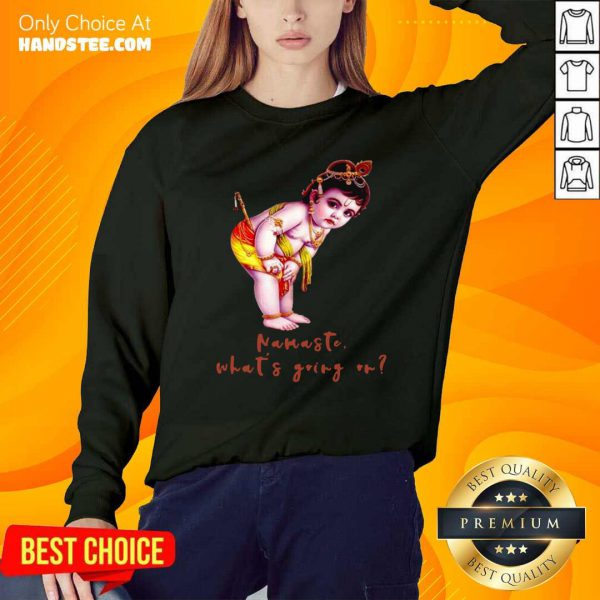 Official Spiritual Hindu God Krishna Meditation Shirt - Image 5