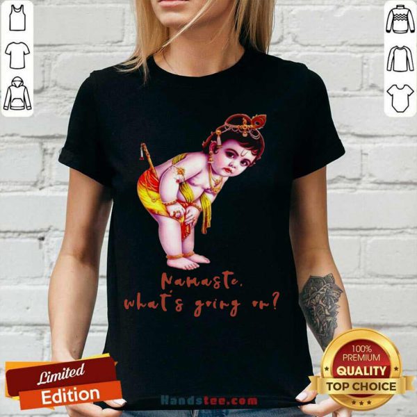 Official Spiritual Hindu God Krishna Meditation Shirt - Image 3